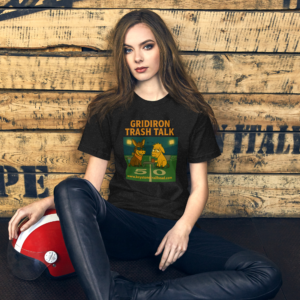 Gridiron Trash Talk Tee | Bella + Canvas (unisex)