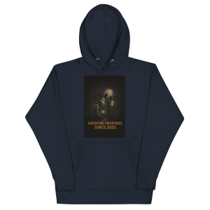 Haunting Smartasses Hoodie – Premium Halloween Skeleton Donkeys