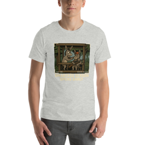 Smartass Season Opens Early Tee – Bella + Canvas Unisex - Image 4