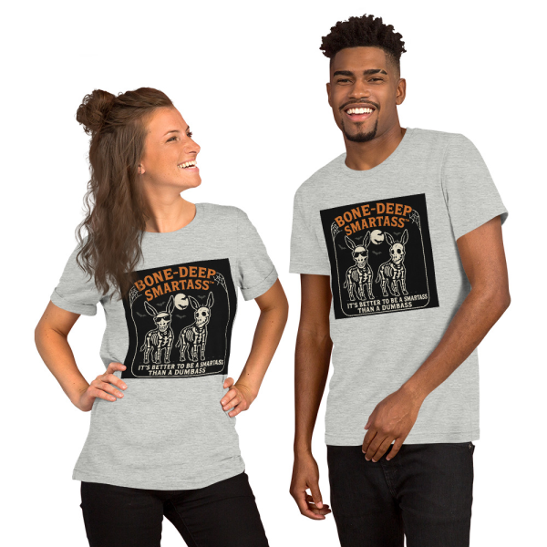 Bone-Deep Smartass Halloween Tee – Bella + Canvas Unisex - Image 4
