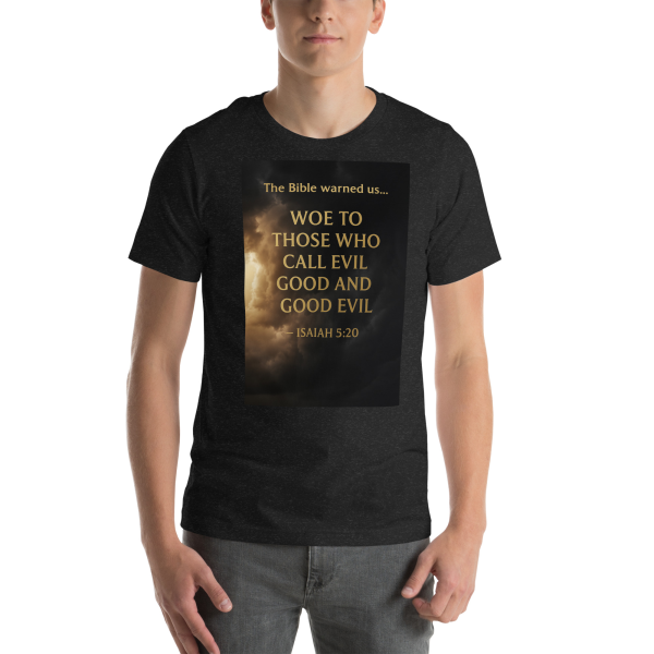 Stand for Truth – Isaiah 5:20 Bella+Canvas Unisex - Image 2
