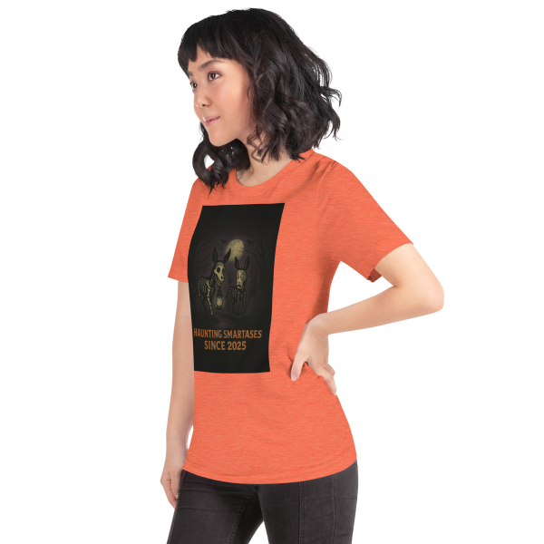 Haunting Smartasses Tee – Limited Edition Halloween Skeleton Donkeys - Image 16