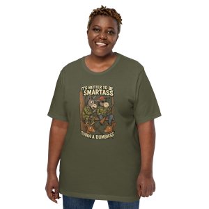 Hunting Season Comedy Tee – Donkey Duo Smartass Style