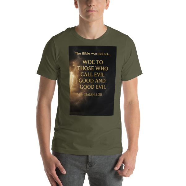 Stand for Truth – Isaiah 5:20 Bella+Canvas Unisex - Image 3