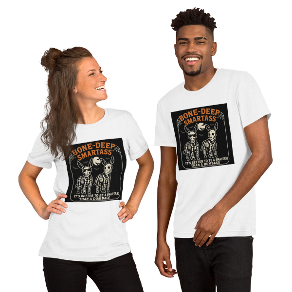Bone-Deep Smartass Halloween Tee – Bella + Canvas Unisex - Image 5