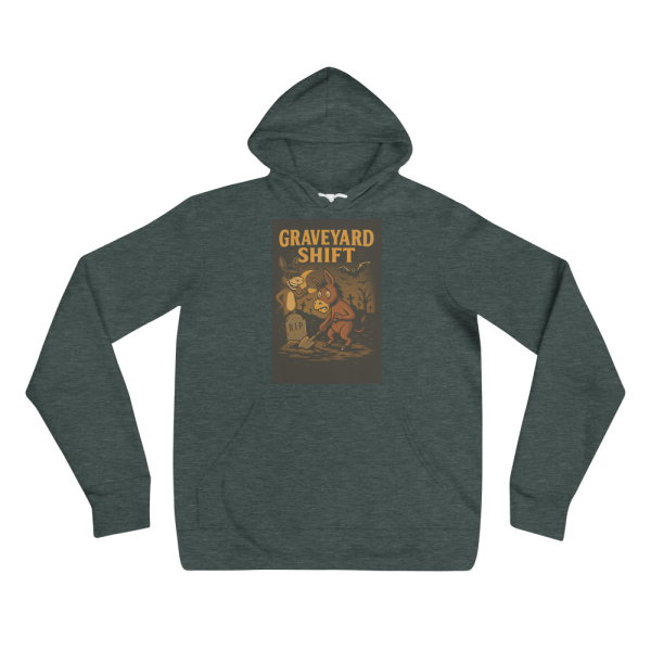 Graveyard Shift Hoodie – Smartass & Dumbass Halloween Edition - Image 5