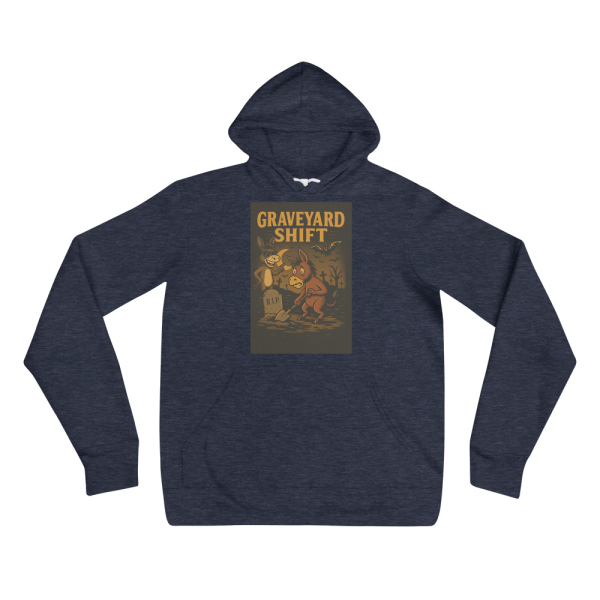 Graveyard Shift Hoodie – Smartass & Dumbass Halloween Edition - Image 3