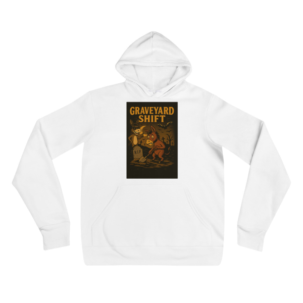 Graveyard Shift Hoodie – Smartass & Dumbass Halloween Edition - Image 7