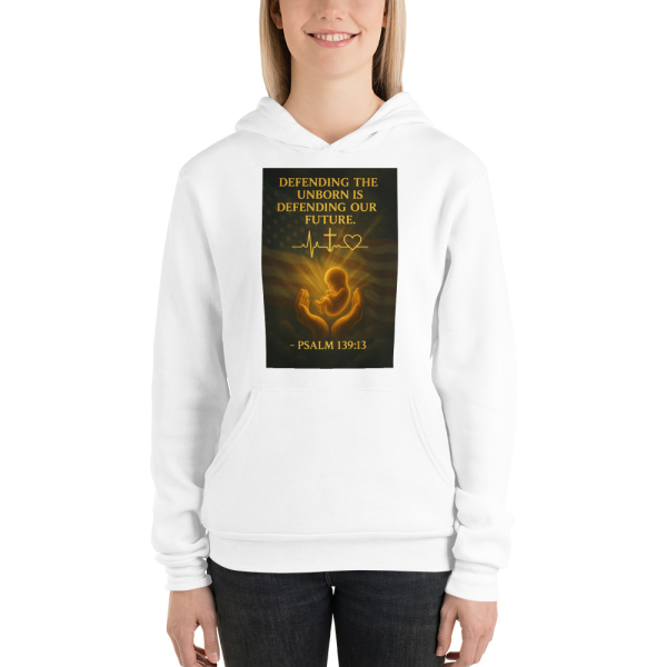 Defending the Unborn Hoodie – Psalm 139:13 Patriotic Faith Edition - Image 4