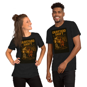 Graveyard Shift Tee – Smartass & Dumbass Halloween Edition