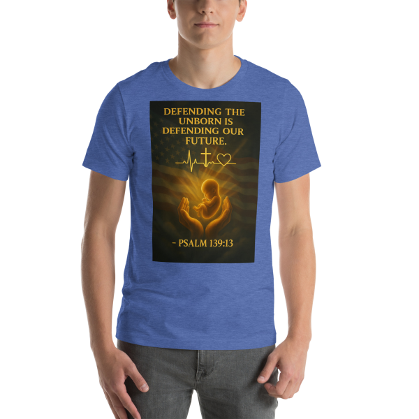 Defending the Unborn Tee – Psalm 139:13 Patriotic Faith Edition - Image 3