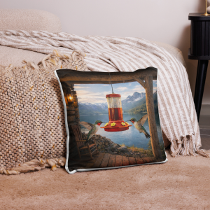 Hummingbird Mountain Pillow Case – Keystone Trailhead