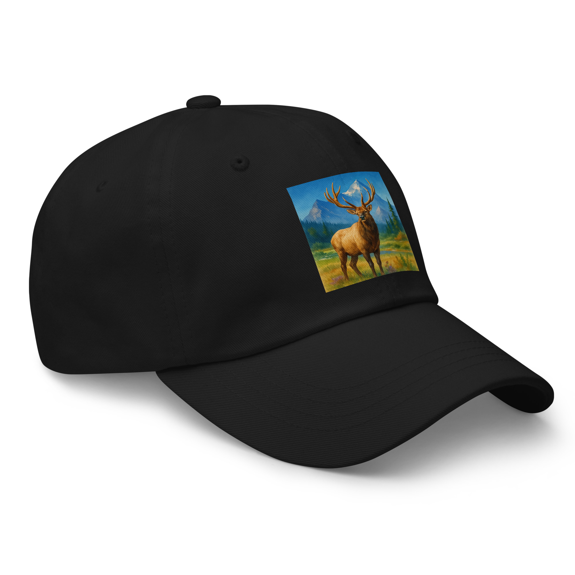 Majestic Elk Dad Hat – Built for the Trail Ahead