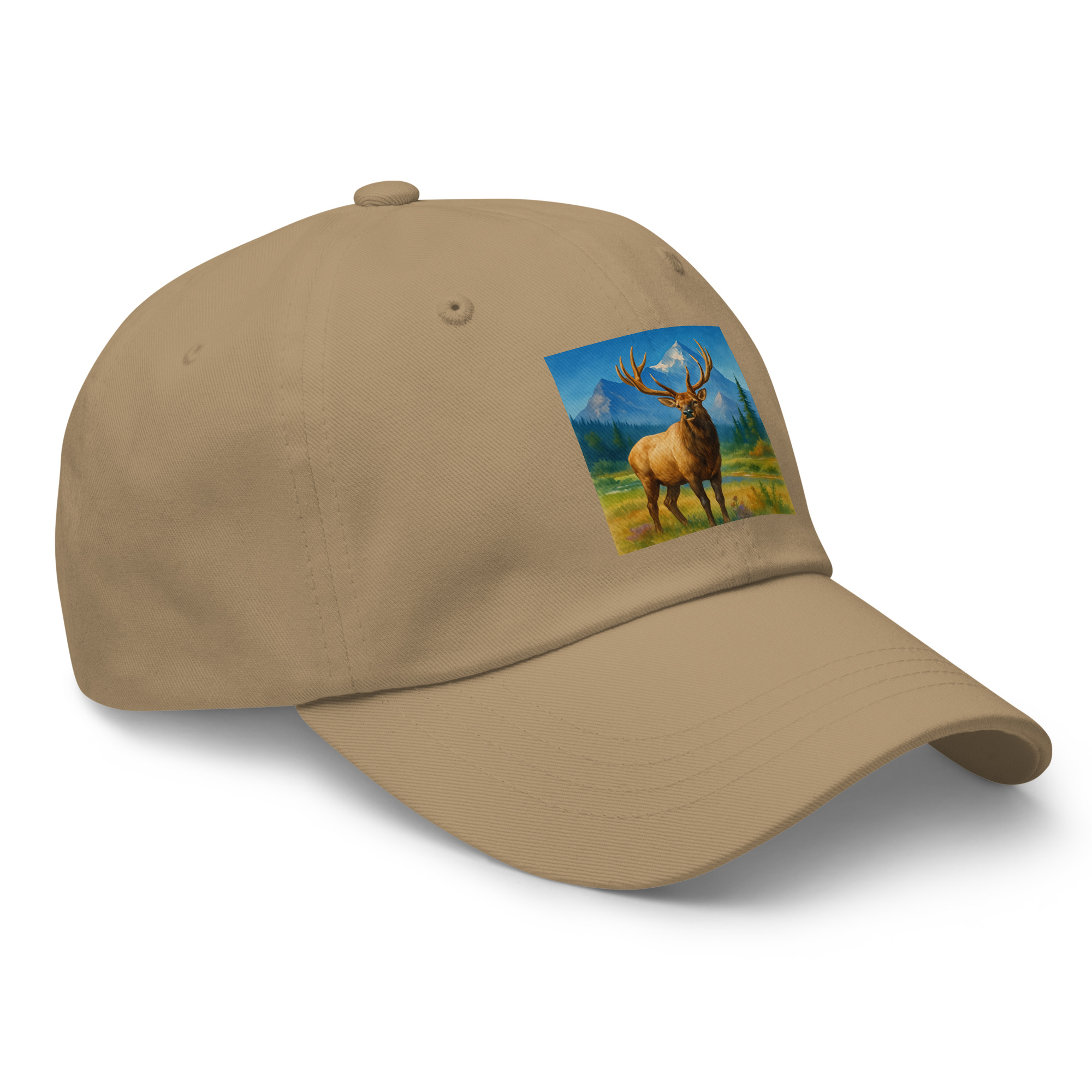 Majestic Elk Dad Hat – Built for the Trail Ahead - Image 5