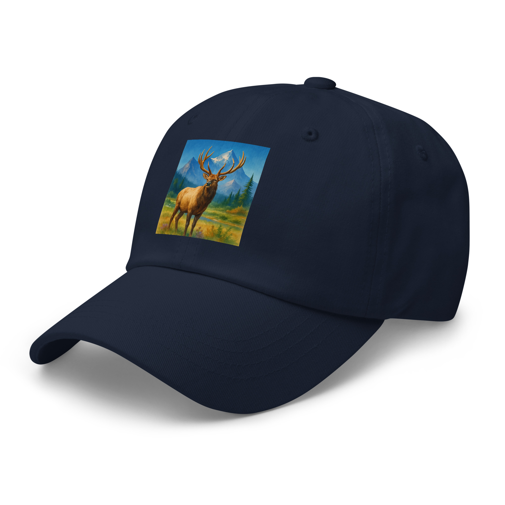 Majestic Elk Dad Hat – Built for the Trail Ahead - Image 7