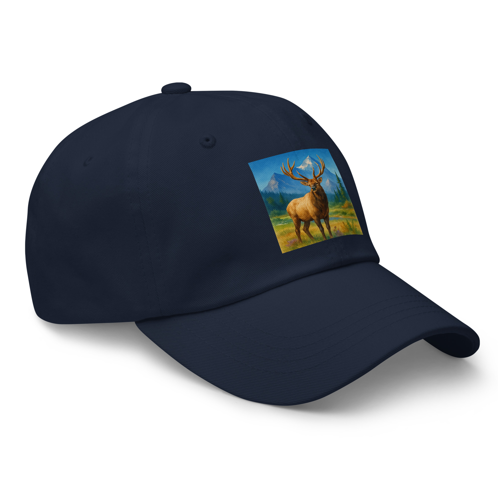 Majestic Elk Dad Hat – Built for the Trail Ahead - Image 2