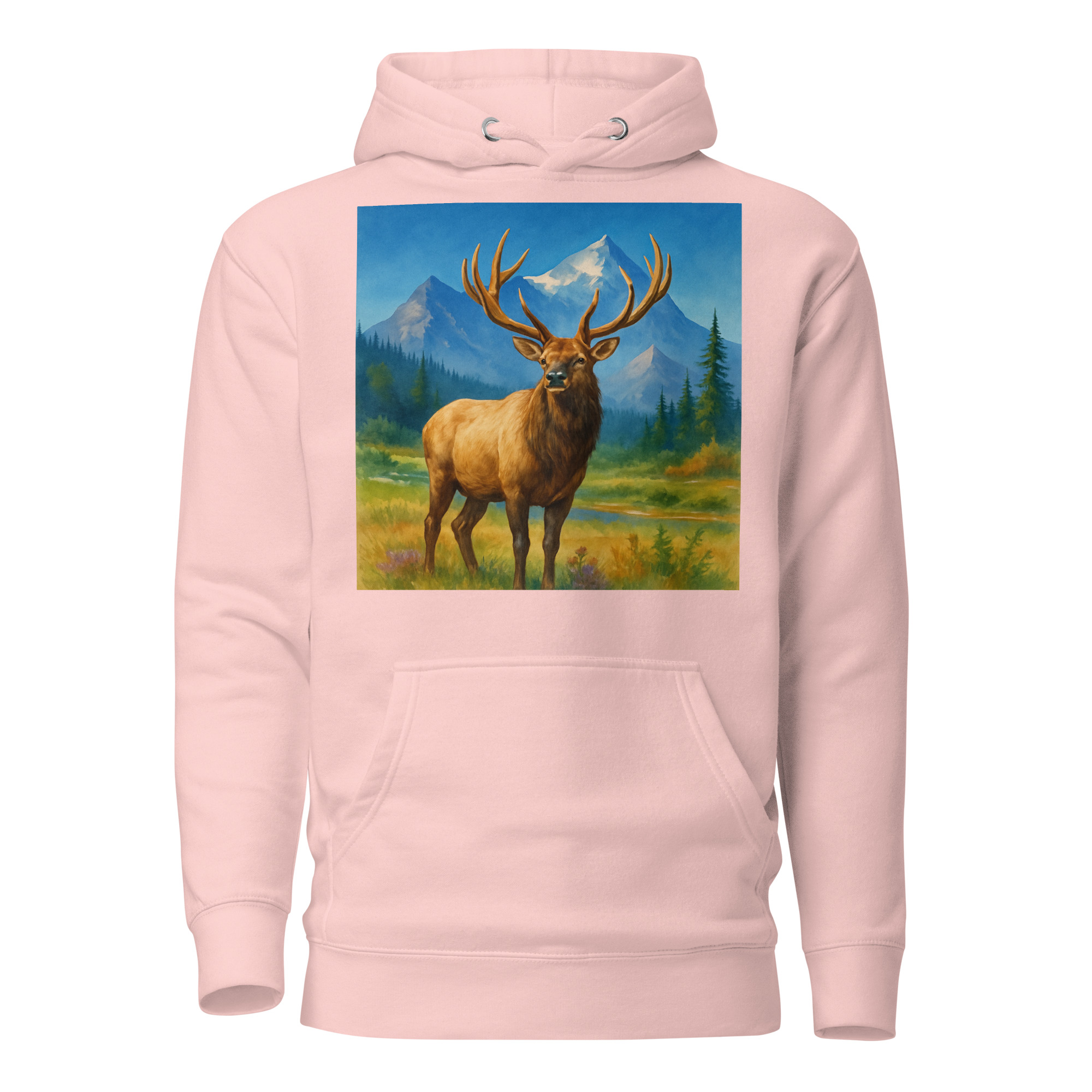 Majestic Elk Hoodie – Built for the Trail Ahead - Image 2