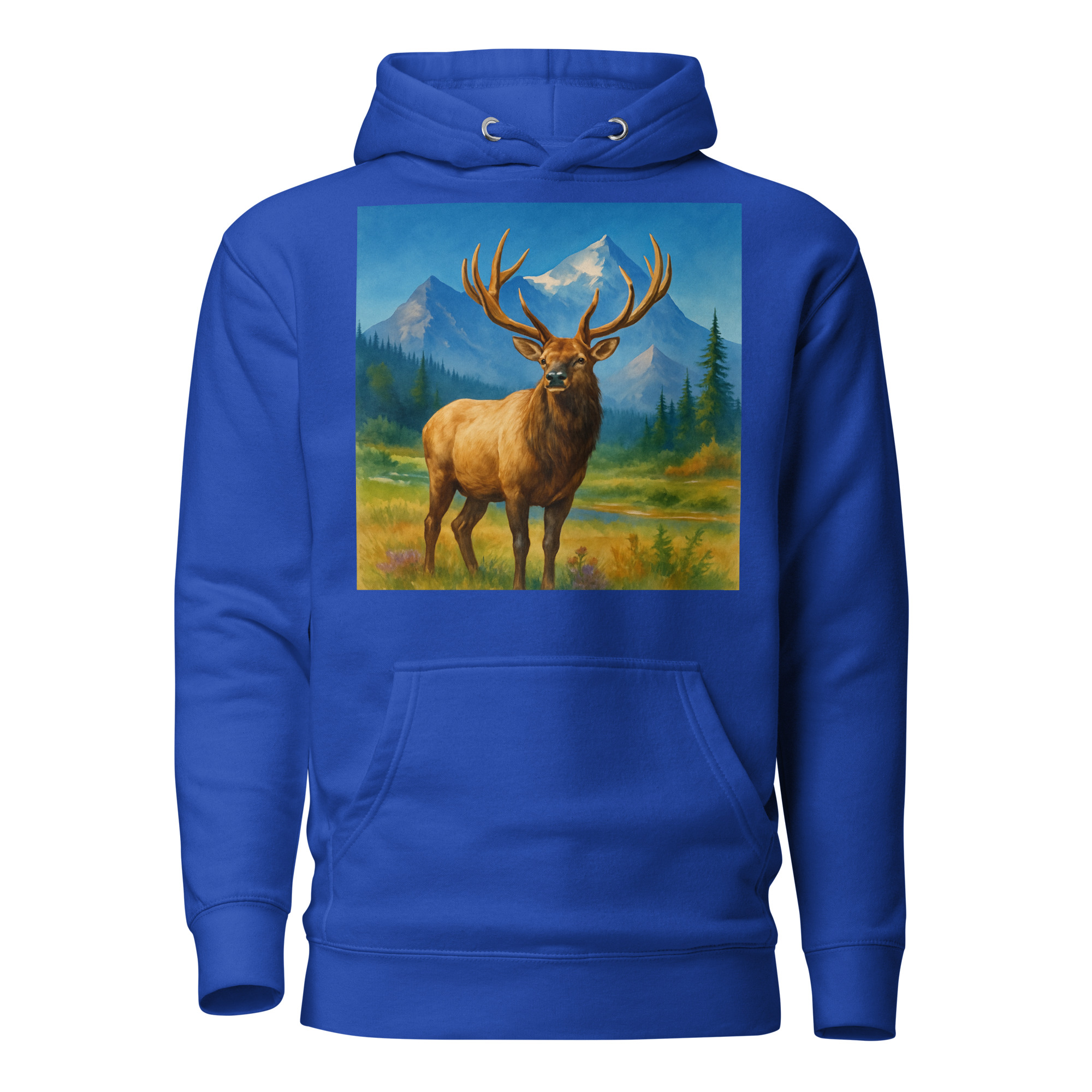 Majestic Elk Hoodie – Built for the Trail Ahead - Image 5