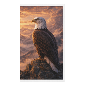 Majestic Eagle Hand Towel – Built for the Trail Ahead