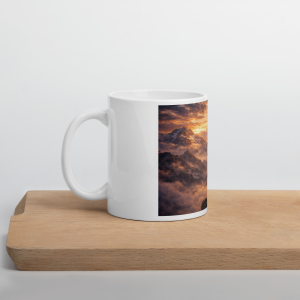 Majestic Eagle Coffee Mug – Rustic Mountain Cabin Wildlife