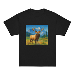 Majestic Elk Youth Classic Tee – Built for the Trail Ahead
