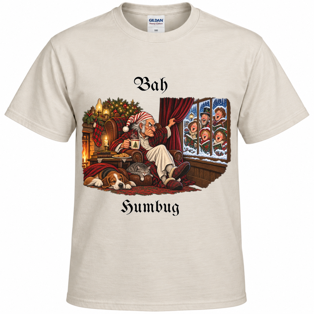 Bah! Humbug! – Funny Scrooge Christmas T-Shirt