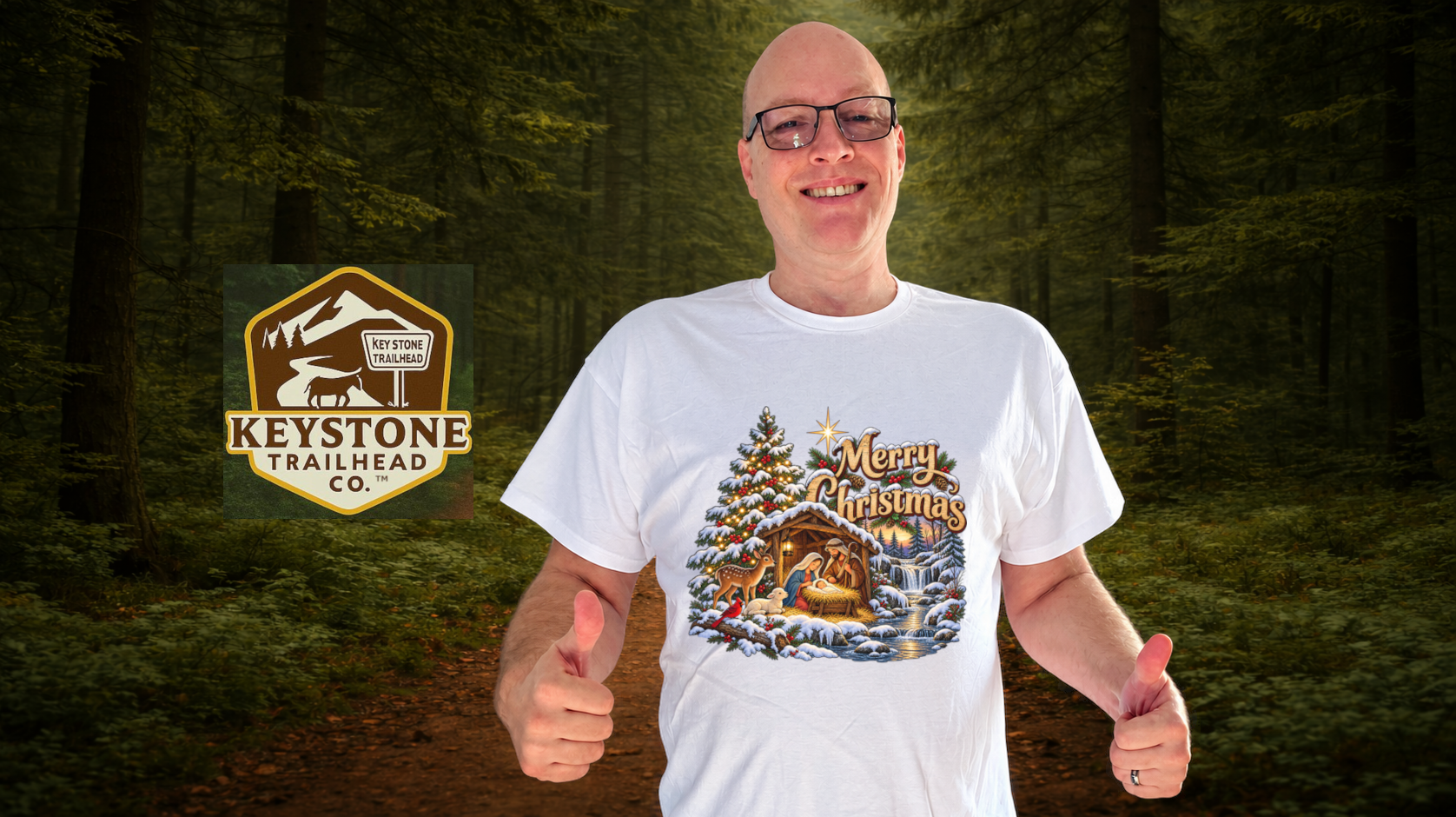 Merry Christmas – Nativity Scene T-Shirt - Image 5